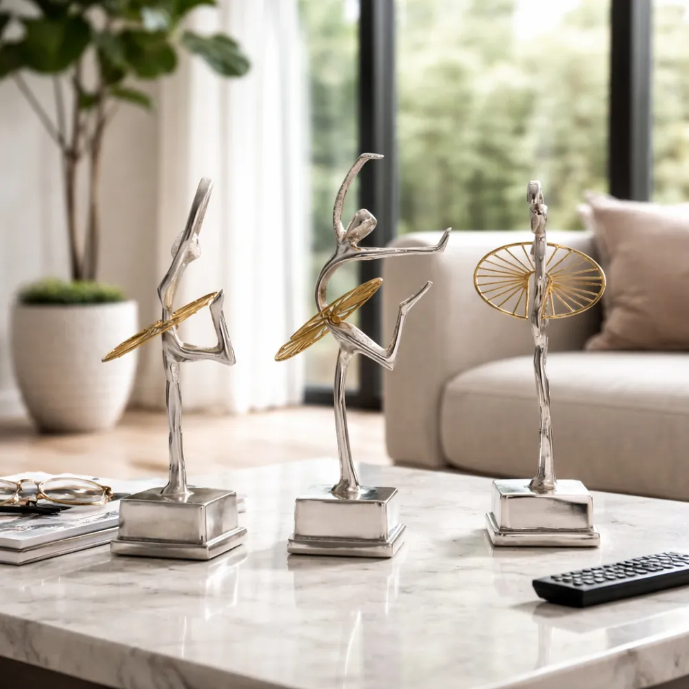LYNNGROVE SET OF 3 SILVER DECOR 13 (IN)