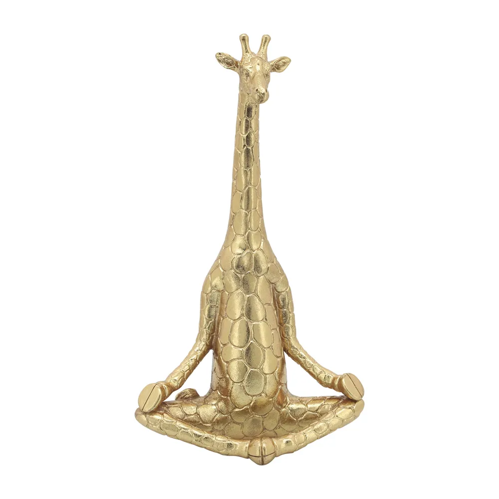 DRAPERWOOD SET OF 3 GOLD DECOR 12 (IN)