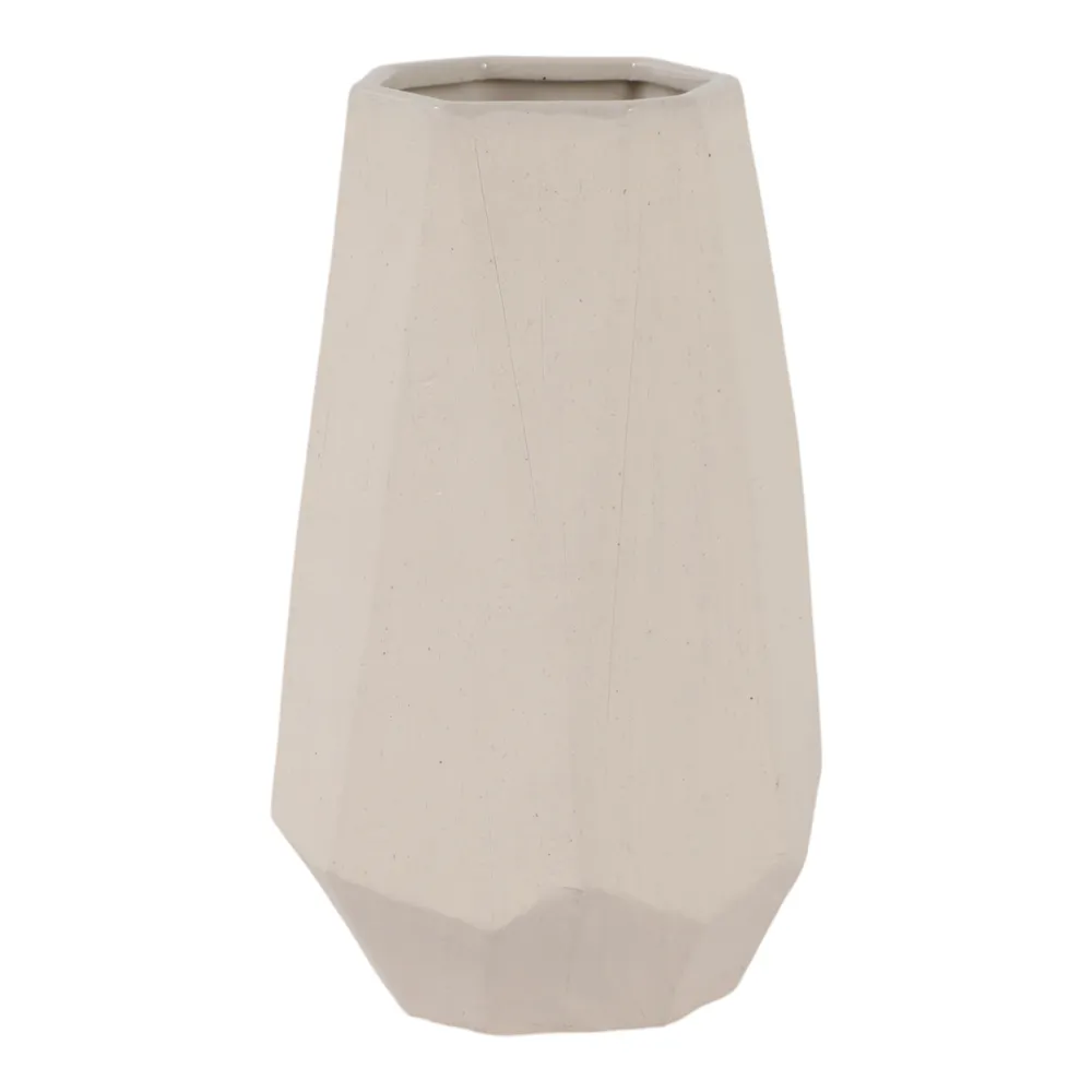 ENOCHWICK WHITE VASE 11 (IN)