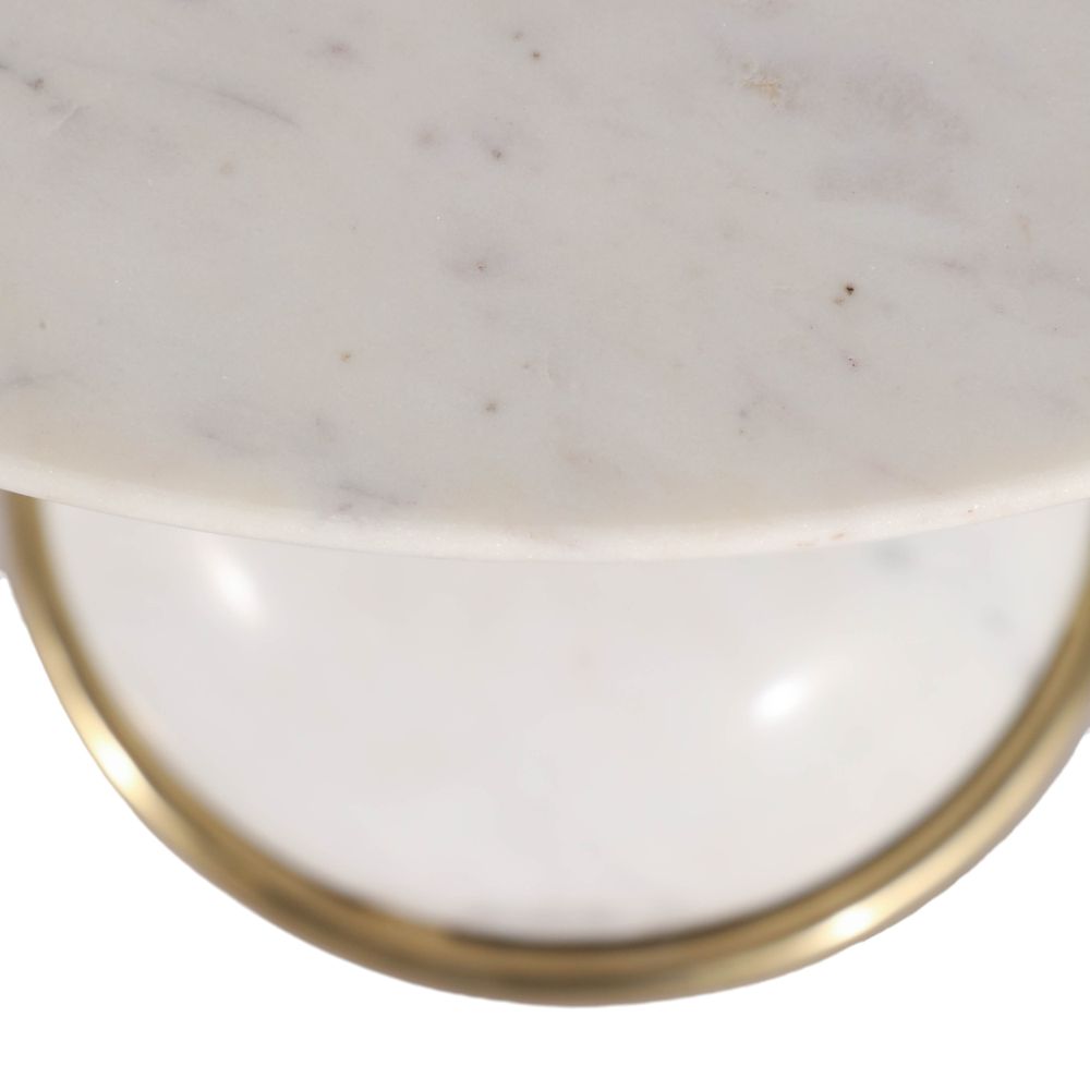ROMANGATE WHITE TABLE 22 (IN)