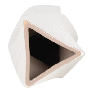 CASEYWAY WHITE VASE 12 (IN) 7