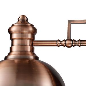 Chadwick 47'' Wide 3-Light Linear Chandelier - Antique Copper 3