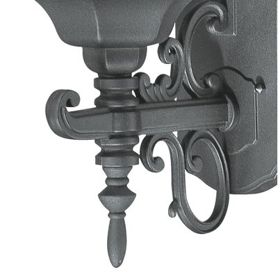 Covington 21.5'' High 1-Light Outdoor Sconce - Black