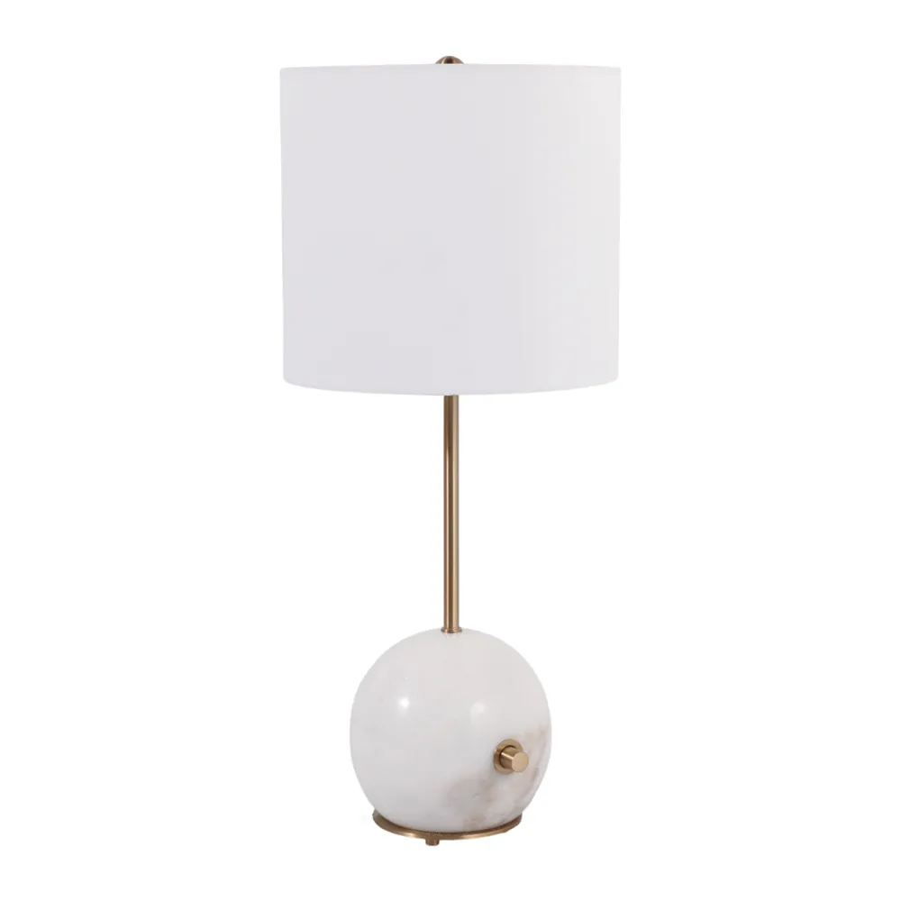 BRIGHTONLEY WHITE LAMP 23 (IN)