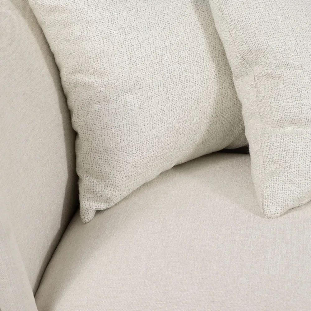 KIRALAKE IVORY SOFA 31 (IN)