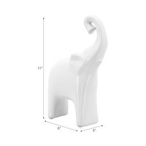 CHAPINROSE WHITE DECOR 11 (IN) 6