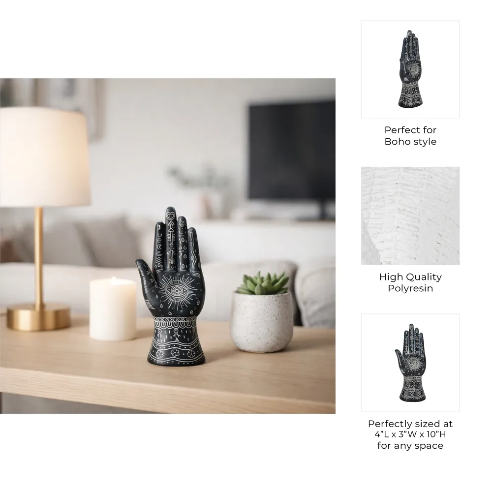 HALFORDVIEW BLACK DECOR 10 (IN)