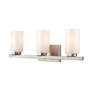 Dressler 22'' Wide 3-Light Vanity Light - Brushed Nickel 3