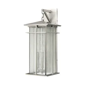 Oak Park 22″ High 3-Light Outdoor Sconce - Antique Brushed Aluminum 2