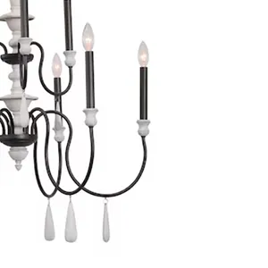 Brownell 30'' Wide 9-Light Chandelier - Anvil Iron 4