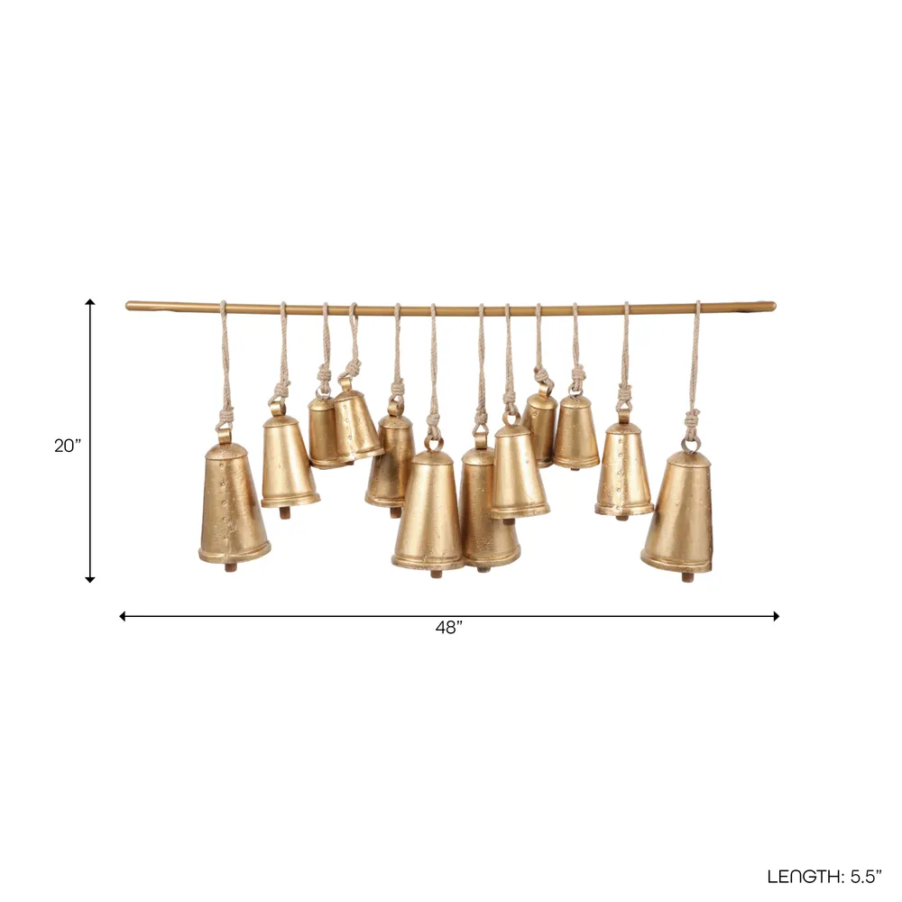 DURBANBROOK GOLD WALL HANGING 20 (IN)