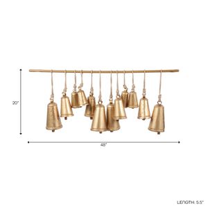 DURBANBROOK GOLD WALL HANGING 20 (IN) 7