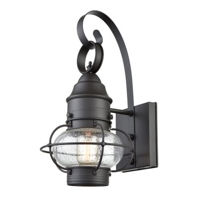 Onion 15″ High 1-Light Outdoor Sconce - Oil Rubbed Bronze