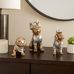 ZANEHOLM SET OF 3 GOLD DECOR 6 (IN) 12