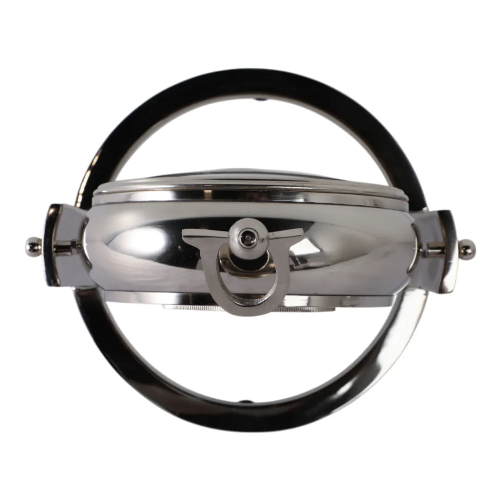 GROVERTON SILVER CLOCK 10 (IN)