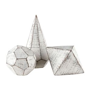 Copas Decorative Object - Set of 3 White 1