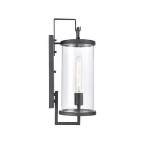 Hopkins 18'' High 1-Light Outdoor Sconce - Charcoal Black 4