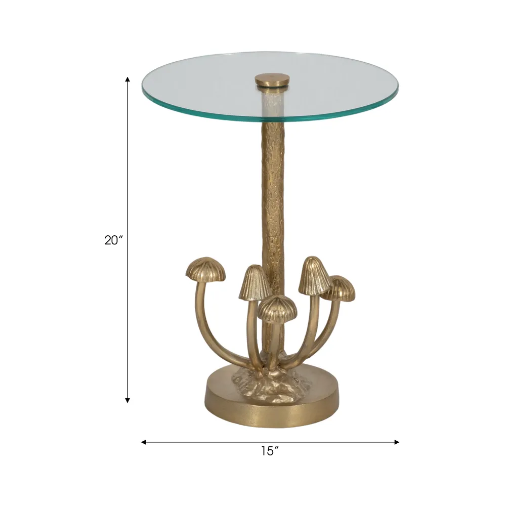 VALEWOOD GOLD TABLE 20 (IN)