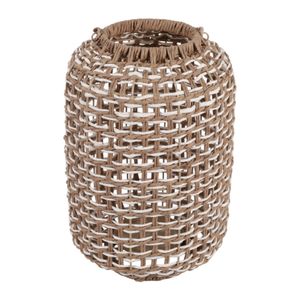 LARKSIDE BROWN LANTERN 17 (IN) 6