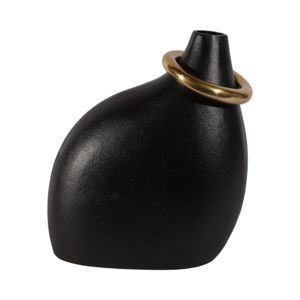ENOCHCROSS BLACK VASE 14 (IN) 1
