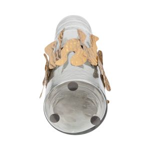 ASHWORTH GRAY CANDLE HOLDER 20 (IN) 7