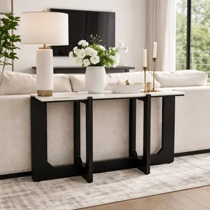 GARRETTOAK WHITE CONSOLE 42 (IN) 12