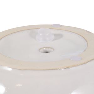 DRAPEROAK SET OF 2 IVORY PLANTER 7 (IN) 8