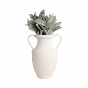 GARTONSHAW WHITE VASE 15 (IN) 3