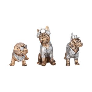 ZANEHOLM SET OF 3 GOLD DECOR 6 (IN) 1
