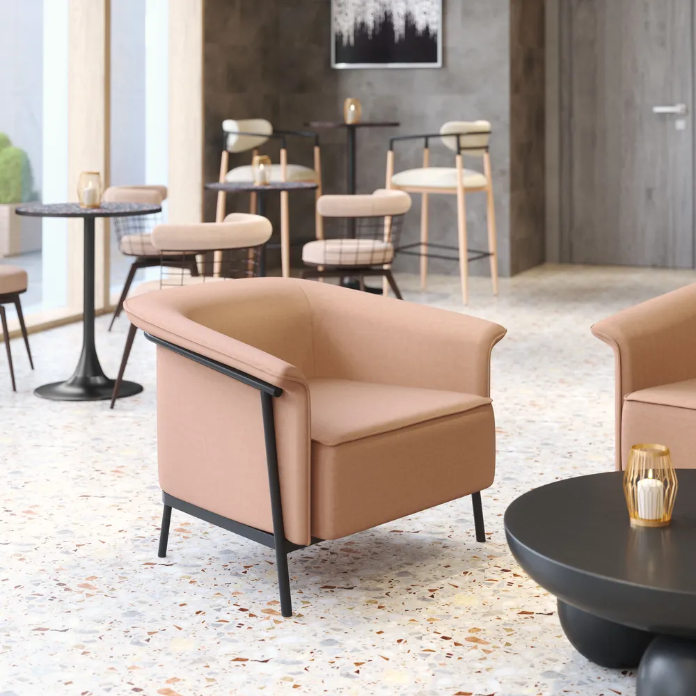 Burry Accent Chair Tan