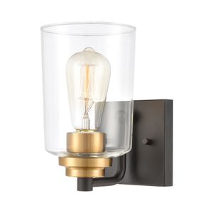 Robins 8'' High 1-Light Sconce - Matte Black 1