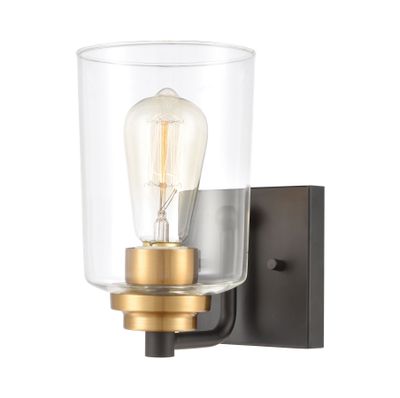 Robins 8″ High 1-Light Sconce - Matte Black
