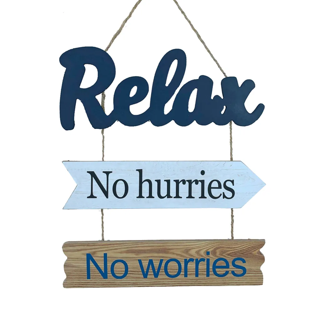 13-3/4" RELAX PLAQUE