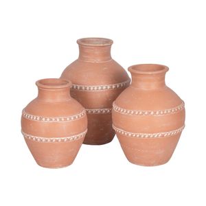 CLAYTONWORTH RED VASE 14 (IN) 8
