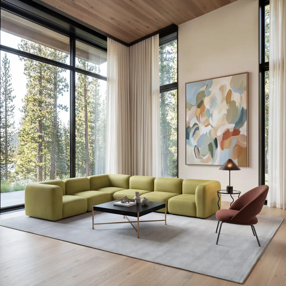 Biak Middle Chair Green