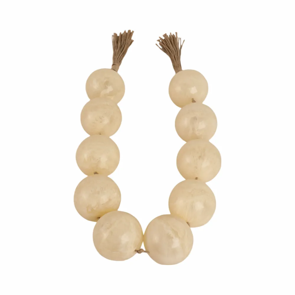 HEYDONBURN WHITE BEAD 3 (IN)