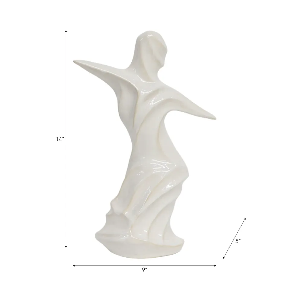 BOLTONSTONE WHITE DECOR 14 (IN)