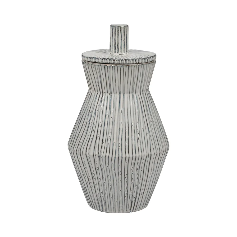 WRENTON WHITE VASE 15 (IN)