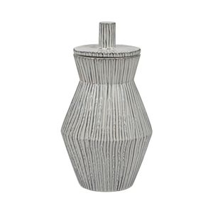 WRENTON WHITE VASE 15 (IN) 4