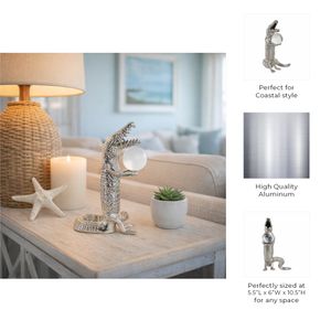 ANSELHAVEN SILVER DECOR 11 (IN) 8