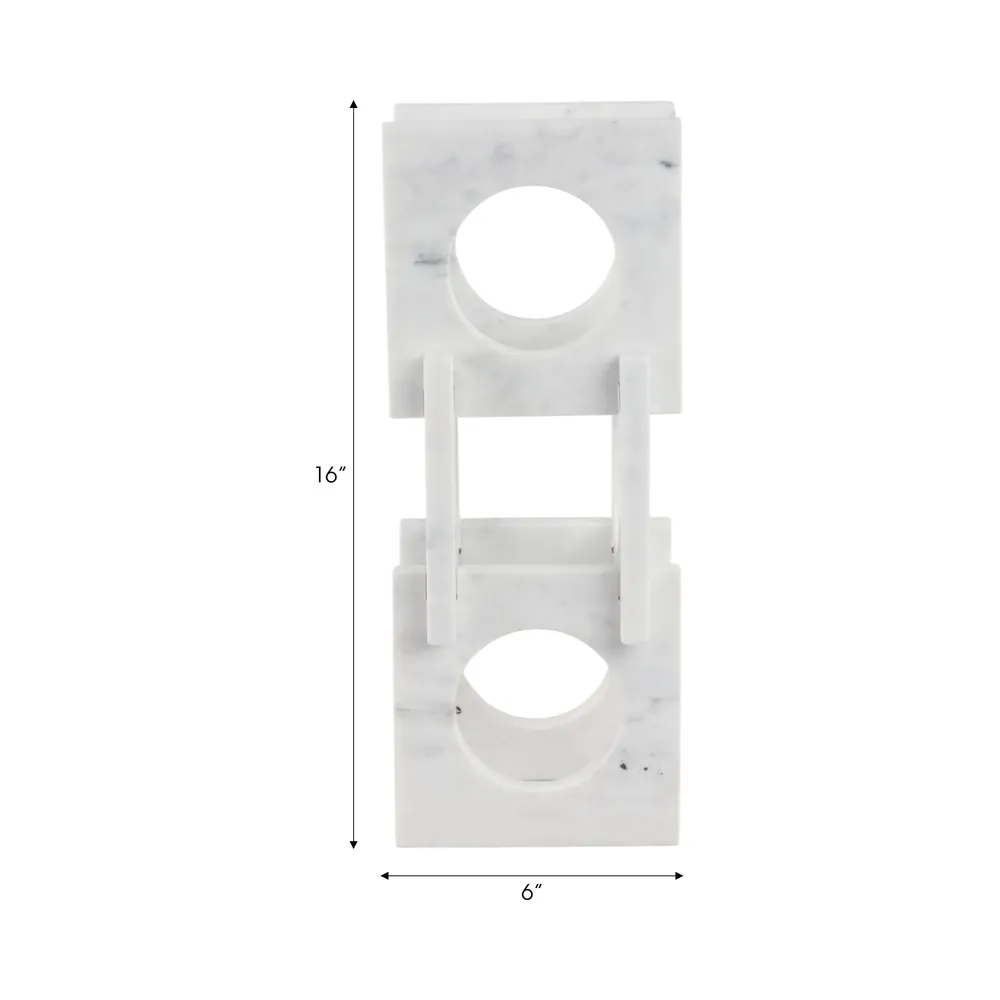 QUINNMOOR WHITE BAR ACCESSORY 16 (IN)
