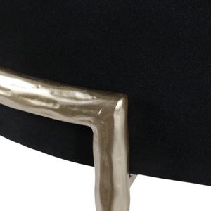 RUBYSTONE BLACK BENCH 19 (IN) 7
