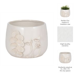 ELLERYSTONE IVORY PLANTER 7 (IN) 9