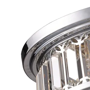Salena 16'' Wide 3-Light Flush Mount - Polished Chrome 3