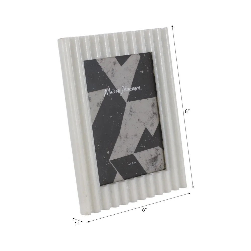NILESTONE WHITE FRAME 8 (IN)