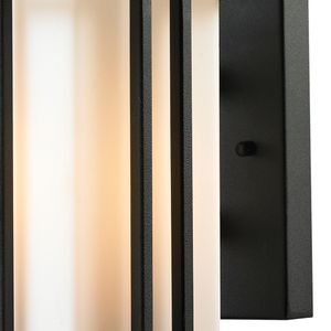 Croftwell 12'' High 1-Light Outdoor Sconce - Textured Matte Black 5