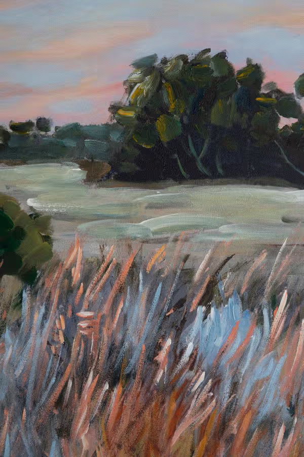 Framed Landscape Painting