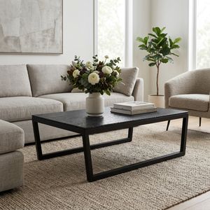 DRAKECLIFF BLACK COFFEE TABLE 17 (IN) 2