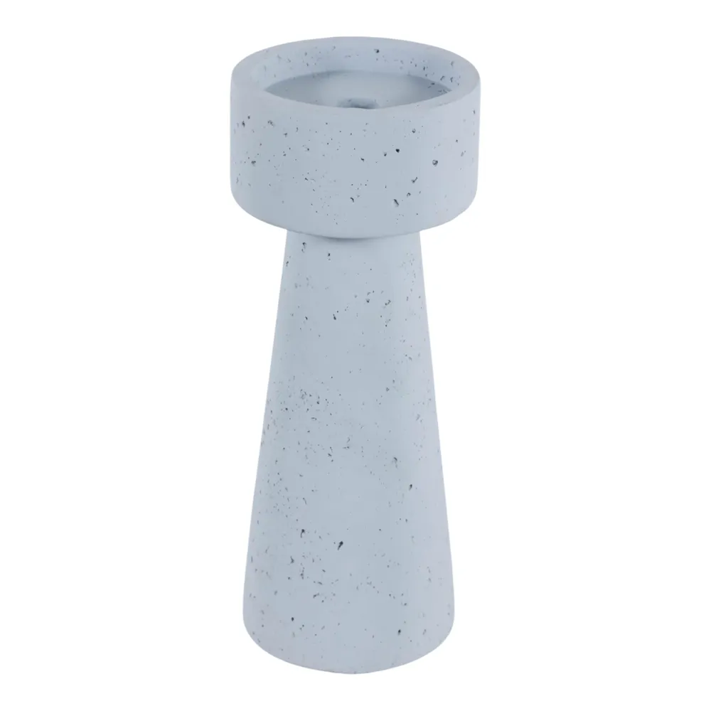 CARLIN BLUE CANDLE HOLDER 12 (IN)