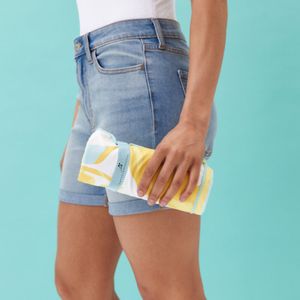 Lemon Slices Reversible Eco Beach Towel 5